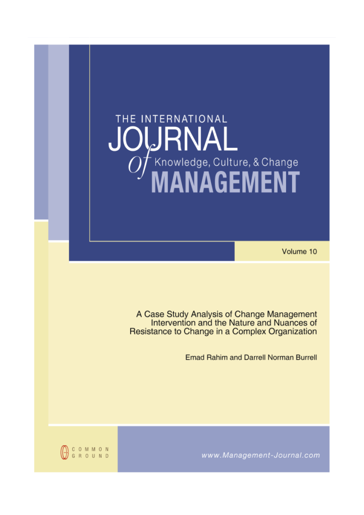 knowledge management_journal